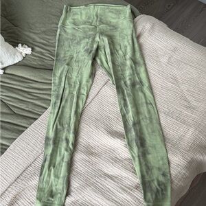 Lululemon Align tie dye leggings 28”